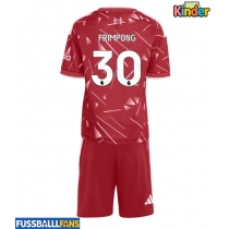 Liverpool Jeremie Frimpong #30 Heimtrikotsatz Kinder 2026-27 Kurzarm (+ Kurze Hosen)